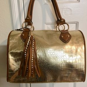 Gorgeous gold handbag